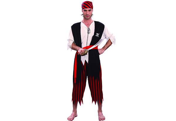$24 for a Pirate Man Costume – Pick up from Nine Locations