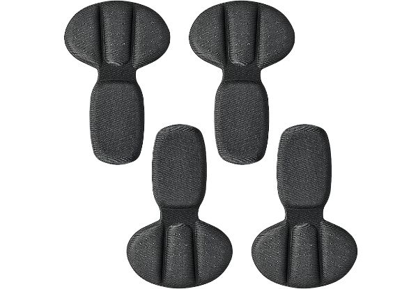 Two-Pairs Heel Grip Inserts - Available in Two Colours & Option for Two-Pack
