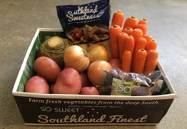 $21 for a Fresh Vegetable Box with Auckland Urban Delivery