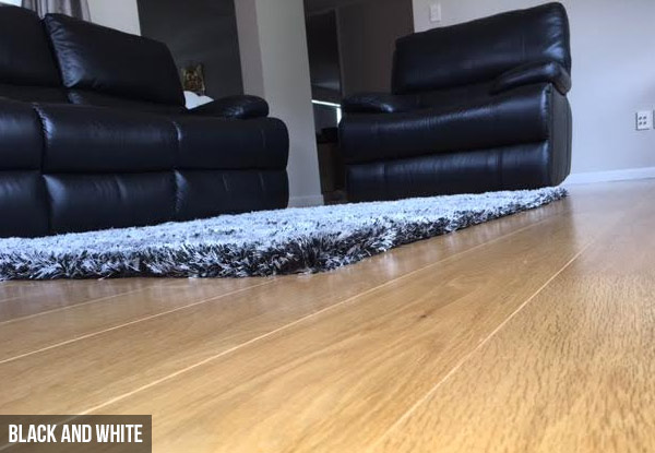 From $119 for a Modern Shaggy Rug - Available in Two-Sizes & Two-Colours