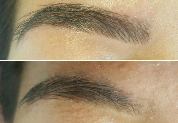 $139 for Hair Stroke Feather Touch Semi-Permanent Tattoo Brows Initial Appointment & 50% Off Second Appointment (value up to $598)