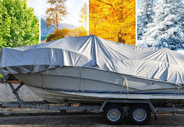 Heavy-Duty Water-Resistant Tarpaulin Car & Camping Cover - Available in 11 Sizes