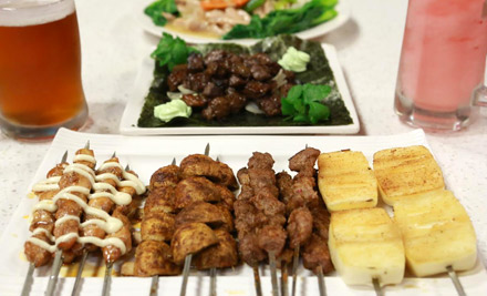 $30 for Two Authentic Chinese Charcoal BBQ Dinner incl. Two Drinks – Options for up to Eight People (value up to $292)