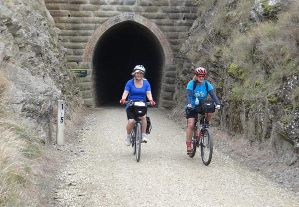 $820pp for a Four-Day/Three-Night Otago Central Rail Trail Cycle Tour (value
up to $1,295)