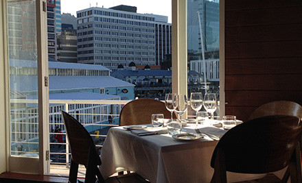 $269 for Three-Course Dinner for Four People & a One-Hour Harbour Cruise (value up to $550)