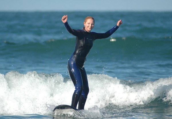 $44 for a Learn to Surf Package incl. a Two-Hour Class & Two Hours of Gear Hire After Lesson (value up to $80)