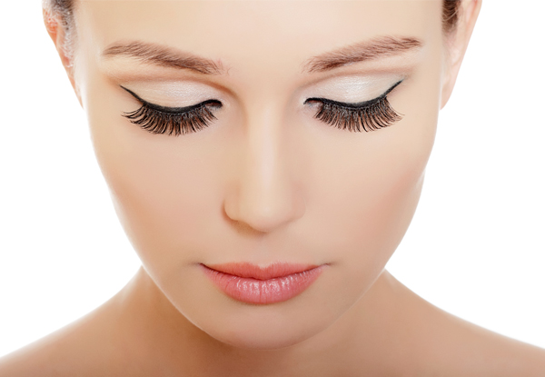 $30 for a Half Set of Eyelash Extensions, $49 for a Full Set, $35 for an Eye Trio, $59 for an Eyebrow Tint & Shape & Full Set of Eyelash Extensions or $99 for a Hair-Up & Make-Up Application