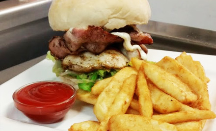 $25 for Any Two Burgers & Fries & Any Two Wines or Tap Beers (value up to $54)