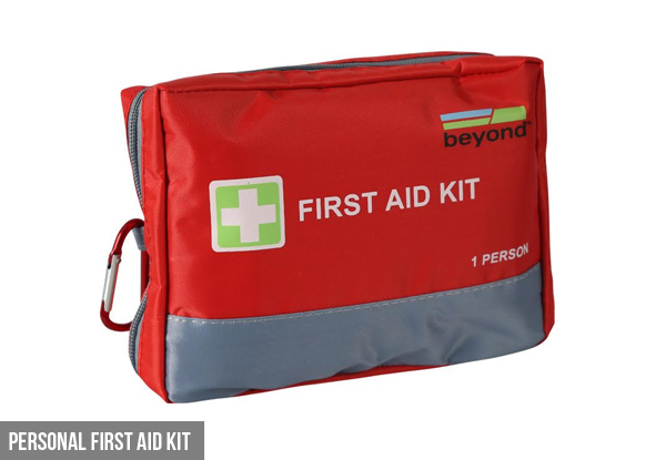 $17 for a Personal First Aid Kit, or $39 for a Family First Aid Kit