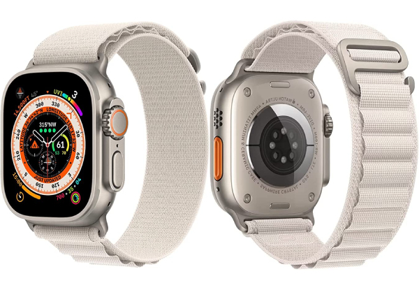 Alpine Band Strap Compatible with Apple Watch - Available in Four Colours & Two Sizes
