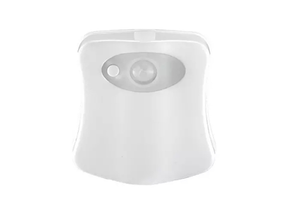 LED Motion-Activated Sensor Toilet Nightlight - Option for Two