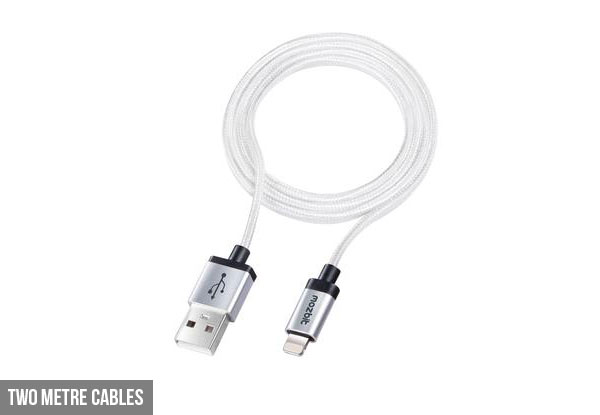 From $9 for a Mozbit Lightning to USB Cable - Two Options Available