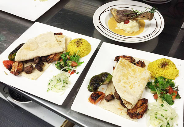 $49 for Two Main Courses, Two Desserts & Two Drinks for Two People