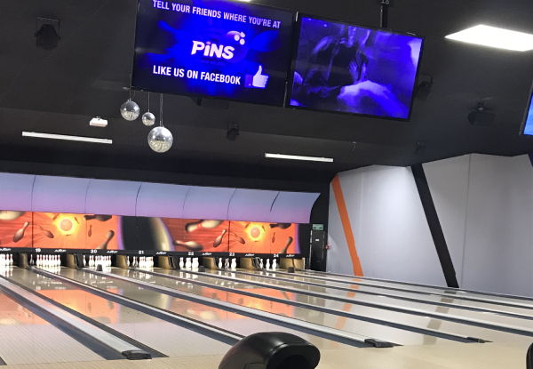One Game of Tenpin Bowling for an Adult - Options for Child, Family Pass incl. Food & Arcade Credit