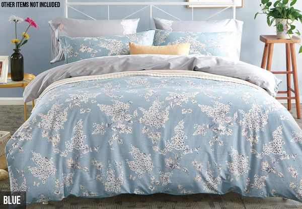 Canningvale Ornella Duvet Cover - Two Colours & Sizes Available with Free Delivery