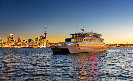 $9,900 (or Pay $1,000 Deposit Today) for a
60 Person Overnight Cruise (value up to $17,900)