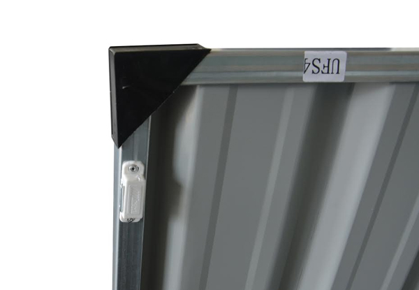 $159 for a Galvanised Steel Hinged Double Door Storage Shed