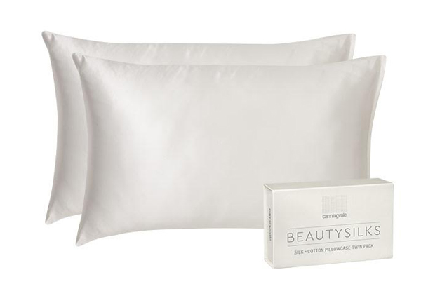 $79.95 for a Canningvale Beautysilks Pillowcase Twin Pack incl. Nationwide Delivery (value $219.95)