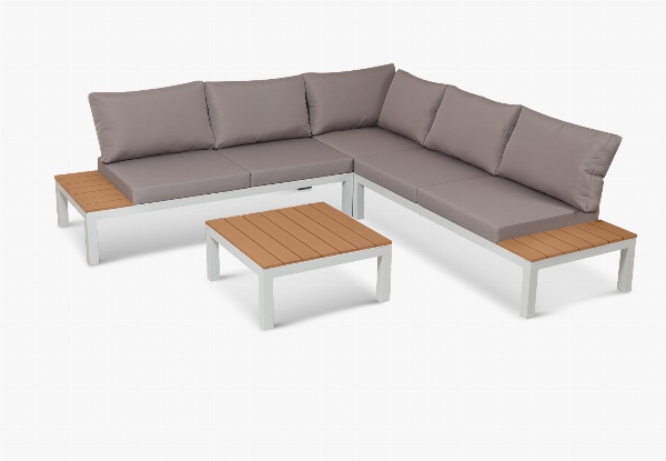 Nordik Corner Outdoor Lounge Set - Two Colours Available