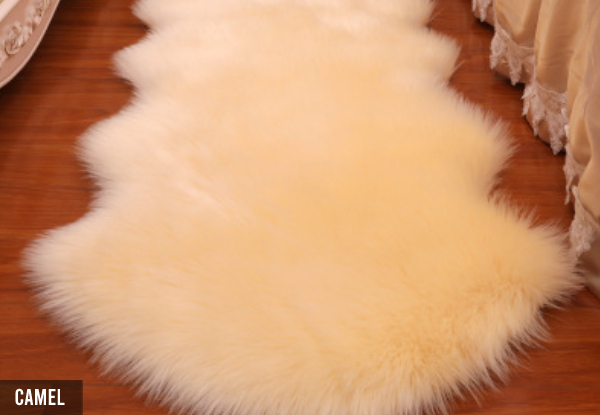 Soft Faux Fur Carpet - Available in Five Colours & Five Sizes