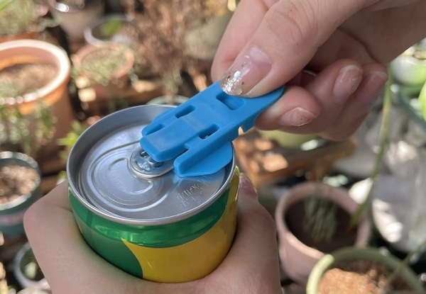 Six-Piece Handheld Can Opener - Six Colours Available