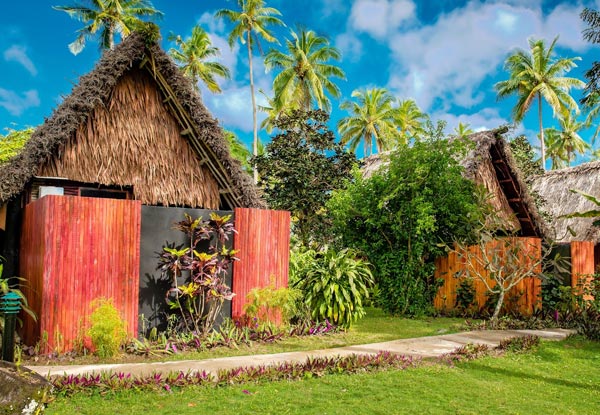 $579 for a Five-Night Fijian Garden Villa Resort Package for Two People incl. Daily Breakfast, Beach Dinner, Scuba Diving, Cooking Class & More or $749 for a Seven-Night Package (value up to $1,441)