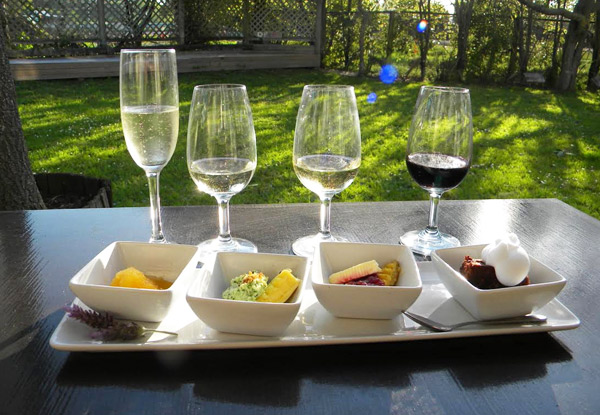 $28 for a Wine & Food Deconstruction  Experience for Two incl. Four Wine Tastings Matched with Four Tapas & Glass of Mister Right Sparkling Moscato (value up to $54)