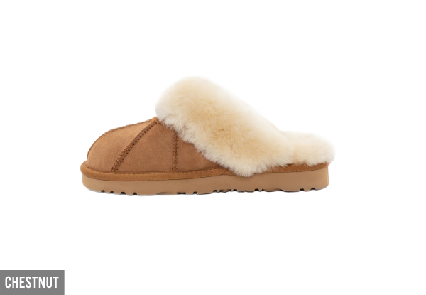 Ugg Dion Unisex Sheepskin Slippers - Available in Two Colours & Four Sizes
