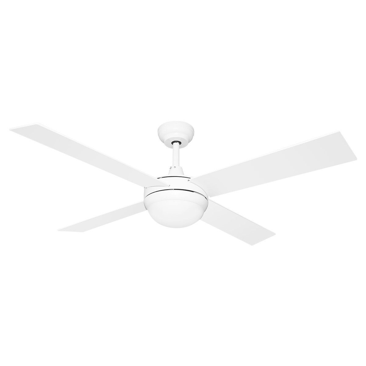 Four Blade Ceiling Fan with LED Lights & Remote