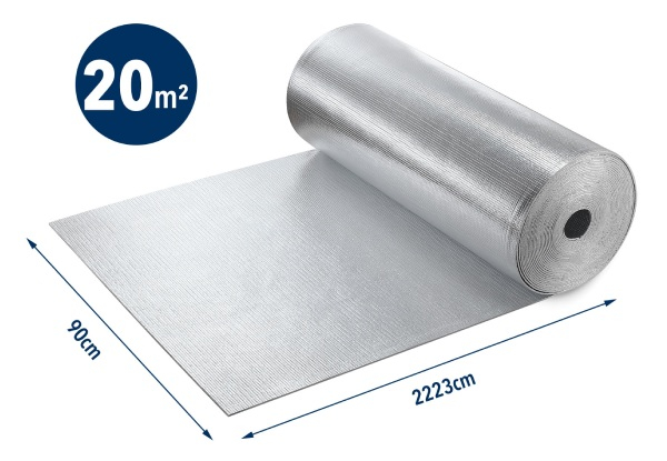 Aluminium Foil Heat Barrier Roll - Two Sizes Available