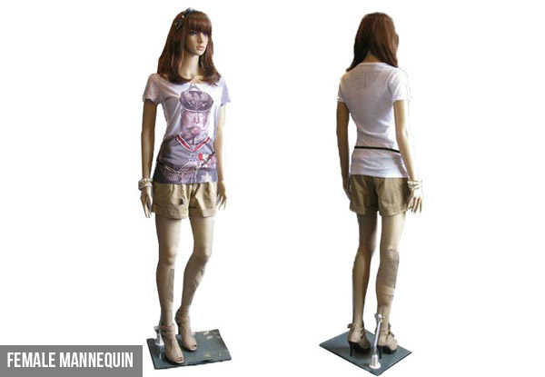 $59 for a Life-Like Female Mannequin or $79 for a Male