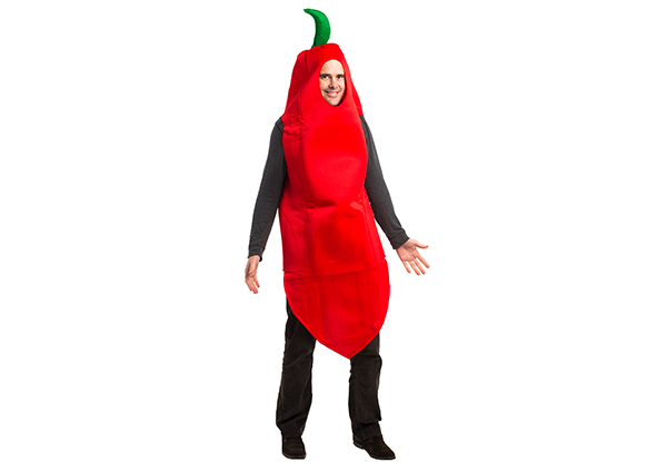 $20 for a Chili Pepper Costume – Pick up from Nine Locations