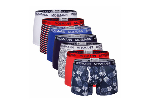 $69 for Seven Pairs of Mosmann Boxer Brief Underwear
