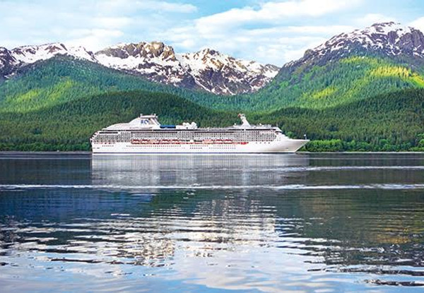 $2,780 for a Seven-Night 'Voyage of the Glaciers' Alaskan All-Inclusive Cruise for Two People incl. VIP Package
