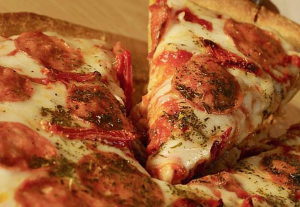 $14 for One Large Pizza or $25 for One Large Pizza & Two Sapporo Beers (value up to $120)