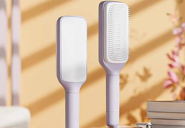 Self-Cleaning Hair Brush - Two Colours Available