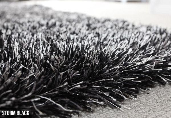 From $139 for a Storm Thick Shaggy Rug — Three Sizes & Five Colours Available