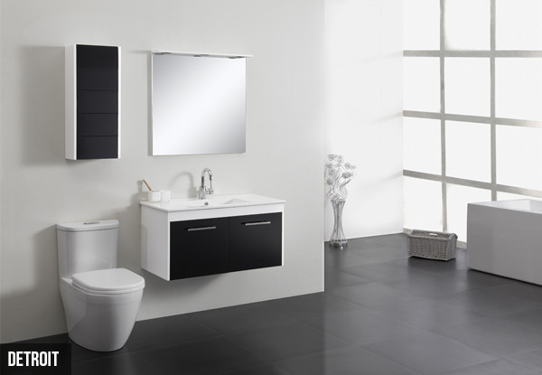 From $299 for a Wall Hung Bathroom Vanity – Five Styles Available