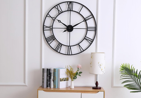 Metal Wall Clock - Three Sizes Available