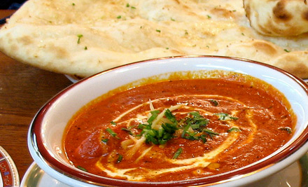 $10 for Any Curry, Naan & Rice - Valid for Dine-In or Takeaway - Hamilton East Location (value up to $22)