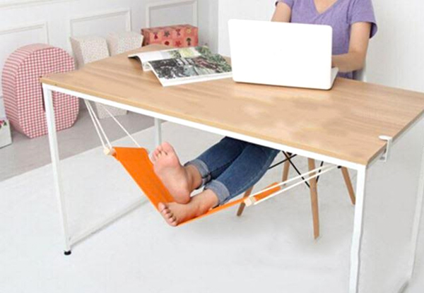 $21.50 for a Portable Footrest Hammock