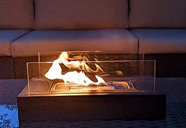 Tabletop Rubbing Alcohol Fireplace