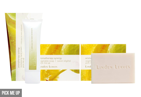 $24.99 for an Aromatherapy Synergy Hand Cream & Bonus Two Soaps Pack – Available in a Range of Fragrances (value $54.97)