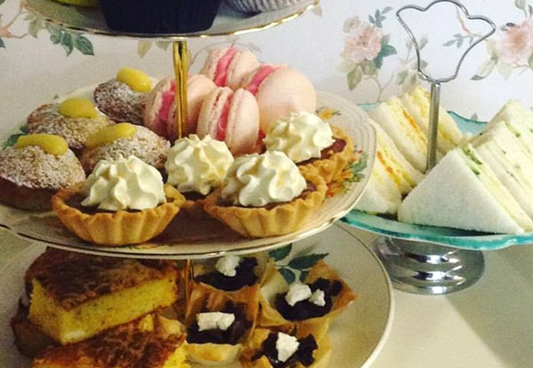 $40 for a High Tea for Two People or $80 for Four People