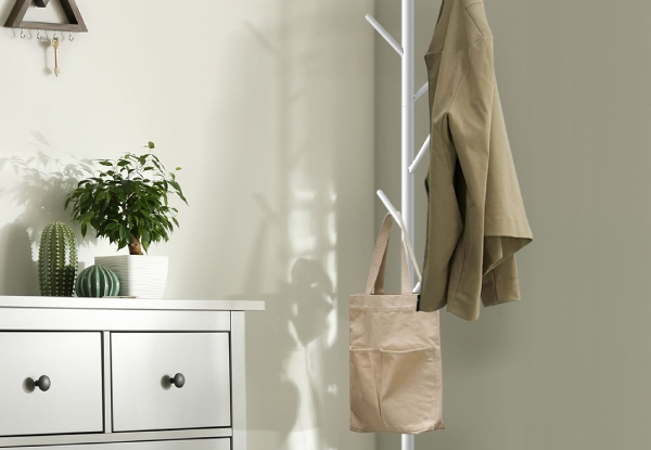 Freestanding Metal Clothes Rack - Two Colours Available