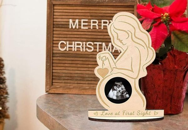 Heart Design Baby Ultrasound Photo Frame - Available in Three Colours & Option for Two-Pack
