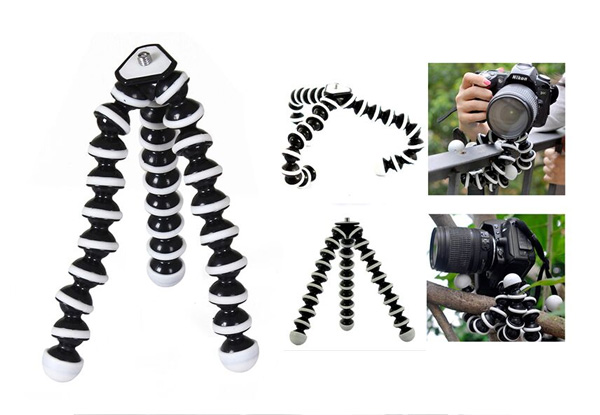 $14 for a Heavy Duty Flexible Camera Tripod with Free Shipping