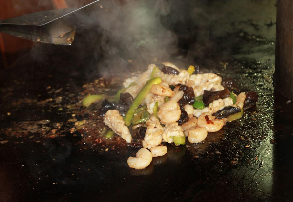 $32 for an All-You-Can-Eat Mongolian BBQ Buffet Dinner for Two People or $60 for Four People (value up to $103.60)