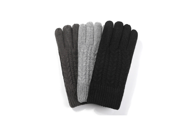 Wind-Resistant Touch Screen Gloves - Available in Three Colours & Two Sizes
