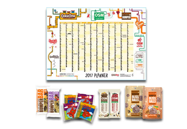 $20 for a Cookie Time Munch Time Wall Planner Pack with Free Shipping